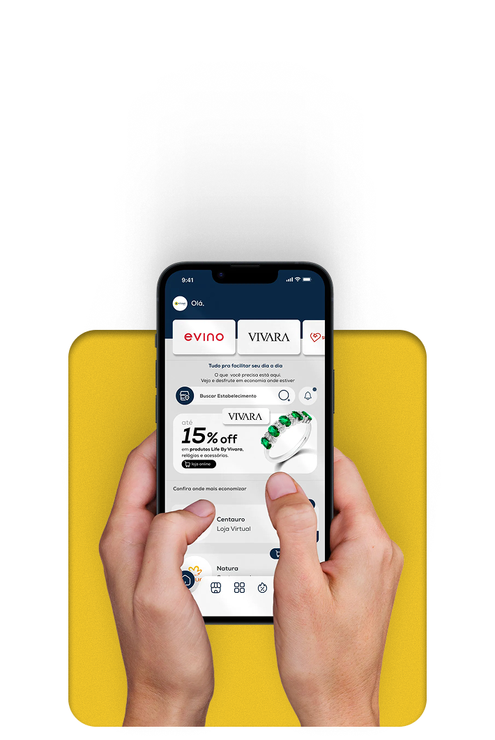 Pessoal segurando um celular